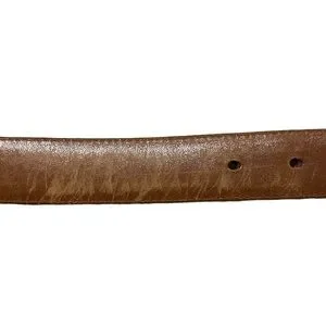 Coach - VTG brass/tanned cowhide belt 38” made in Costa Rica Coach | Accessories | Coach Vtg Brasstanned Cowhide Belt 38  main image 3